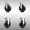 Service Caster 5 Inch 316SS Soft Rubber Wheel Swivel Top Plate Caster Rigid SCC, 2PK SCC-SS31620S514-SRS-2-R-2 - alternate 1